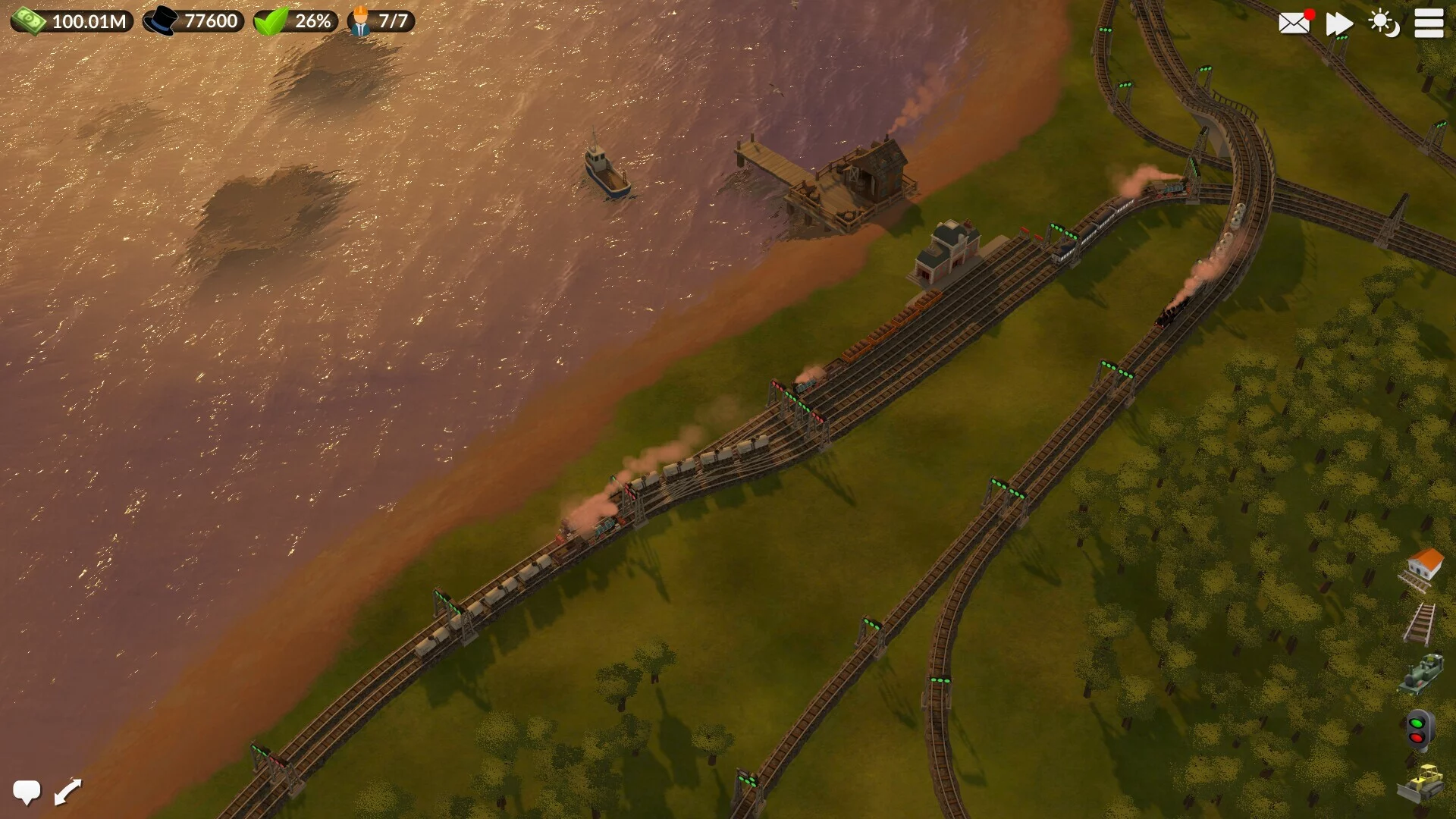 Изображение игры: DeckEleven's Railroads 2