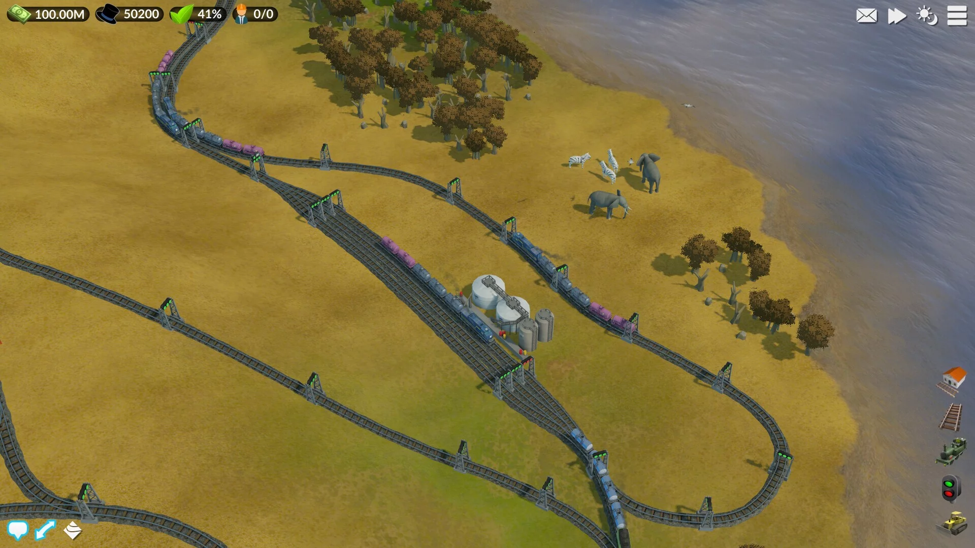 Изображение игры: DeckEleven's Railroads 2