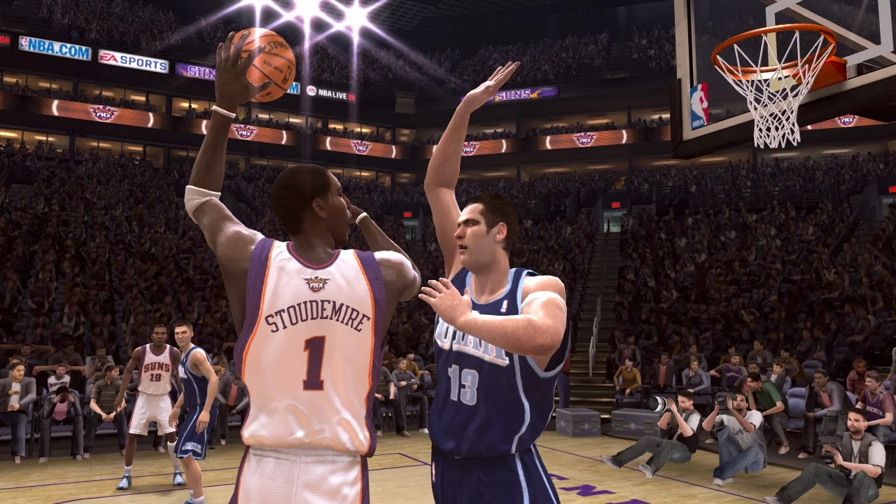 Изображение игры: NBA Live 08