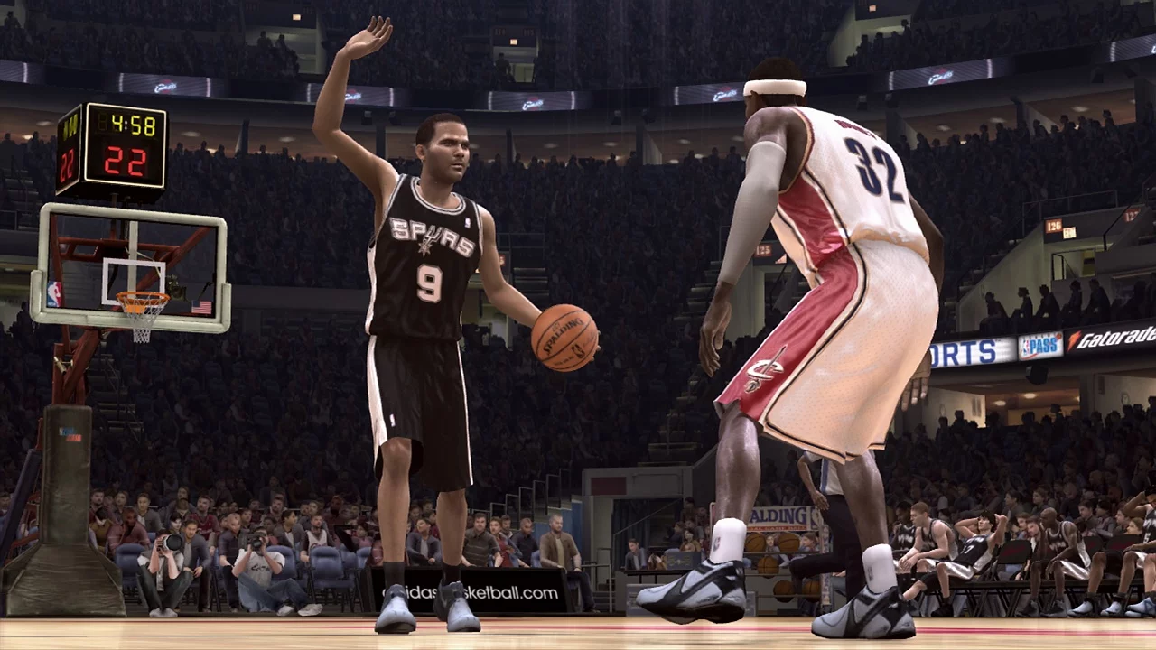Изображение игры: NBA Live 08
