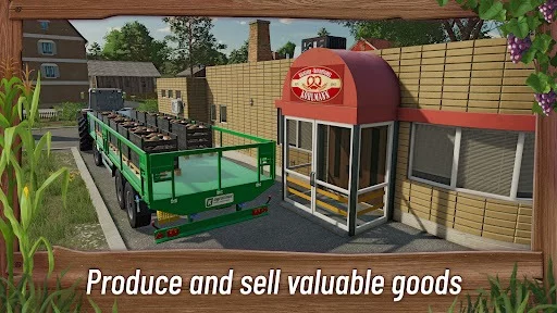 Изображение игры: Farming Simulator 23 Mobile