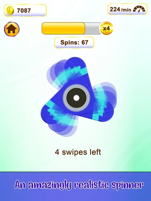 Изображение игры: Fidget Hand Spinner 2D Twister