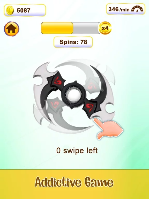 Изображение игры: Fidget Hand Spinner 2D Twister
