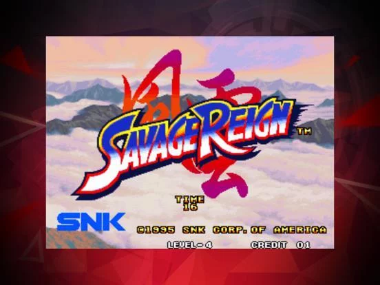 Изображение игры: SAVAGE REIGN ACA NEOGEO