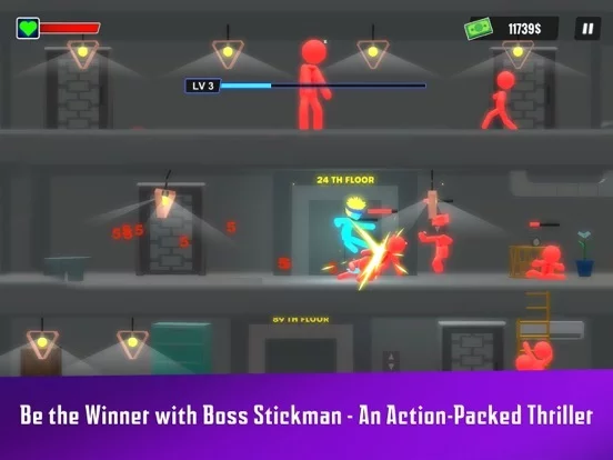 Изображение игры: Boss Stickman