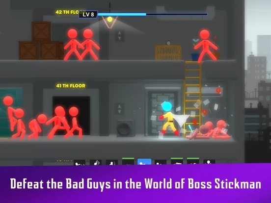 Изображение игры: Boss Stickman