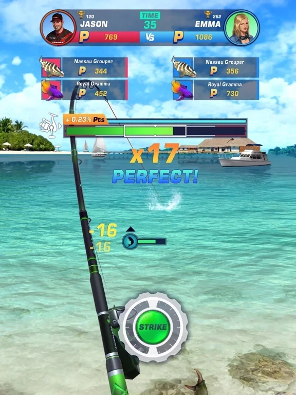 Изображение игры: Fishing Rival 3D