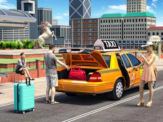 Изображение игры: Dr. Taxi Driving