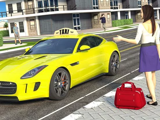 Изображение игры: Dr. Taxi Driving