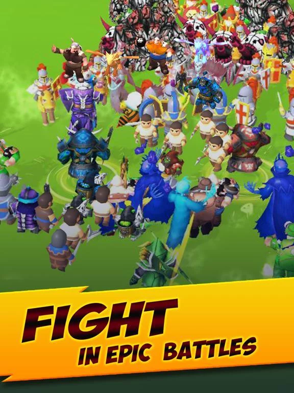 Изображение игры: Merge Legions: War Battle Game