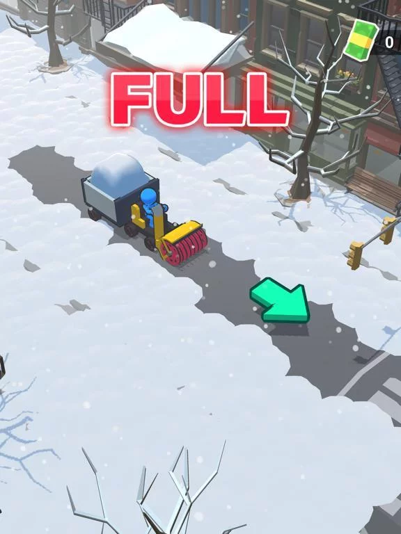 Изображение игры: Snow shovelers - simulation