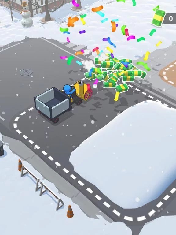 Изображение игры: Snow shovelers - simulation
