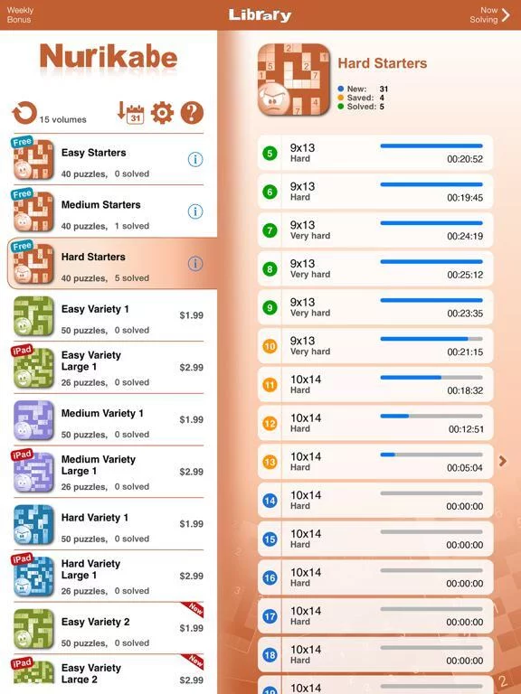 Изображение игры: Nurikabe: Islands & Walls