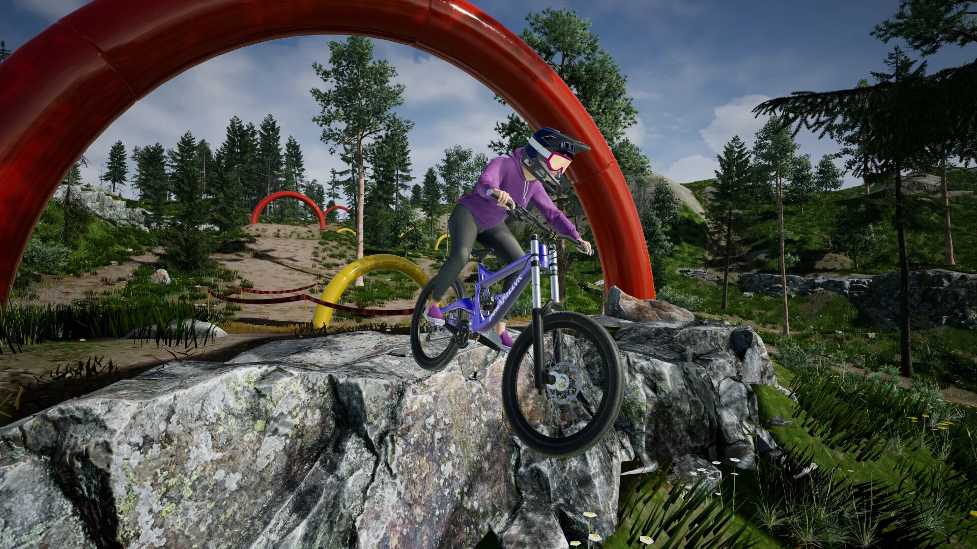 Изображение игры: DownhillVR