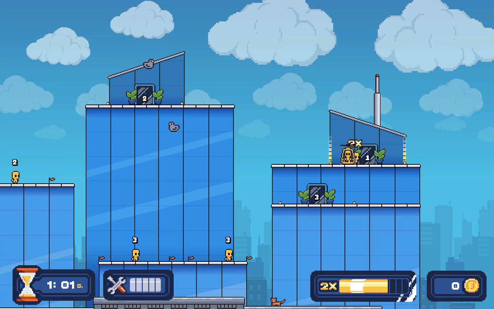 Изображение игры: Taxi Copter