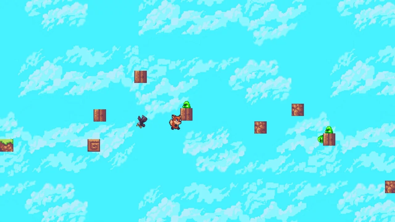 Изображение игры: FOX ADVENTURE ~HOMEWARD JOURNEY~