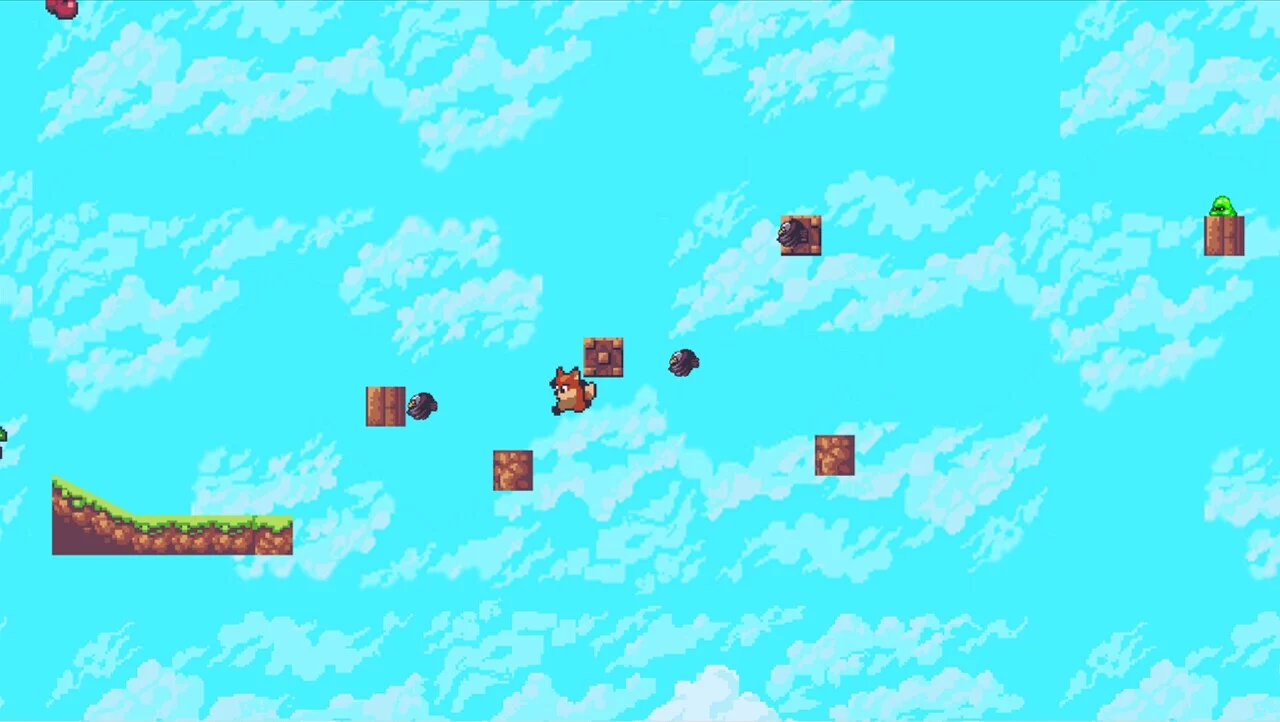 Изображение игры: FOX ADVENTURE ~HOMEWARD JOURNEY~