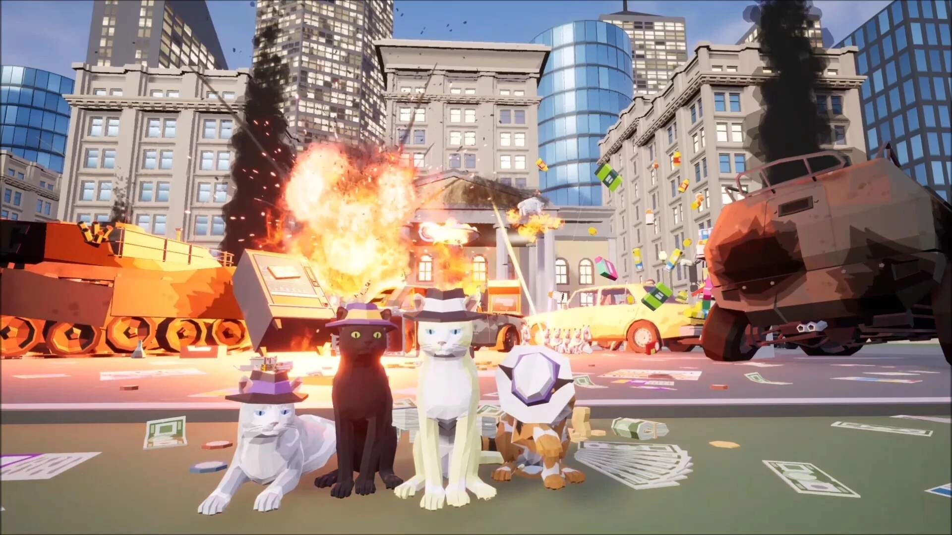 Изображение игры: Heist Kitty: Multiplayer Cat Simulator Game