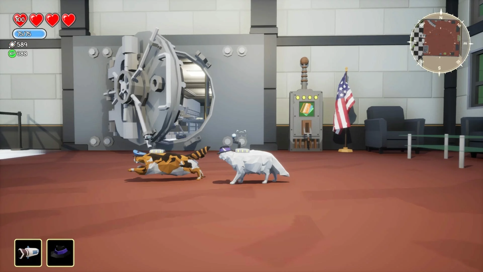 Изображение игры: Heist Kitty: Multiplayer Cat Simulator Game