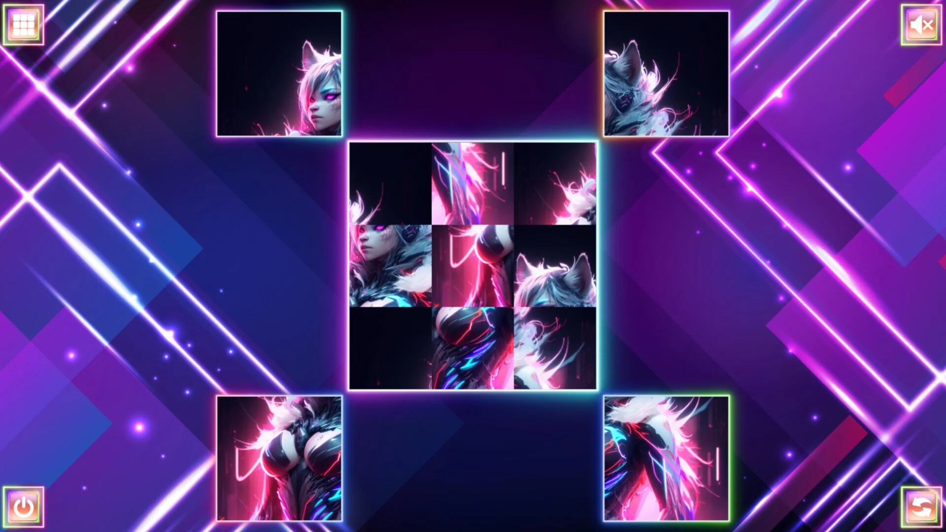 Изображение игры: Neon Fantasy: Girls