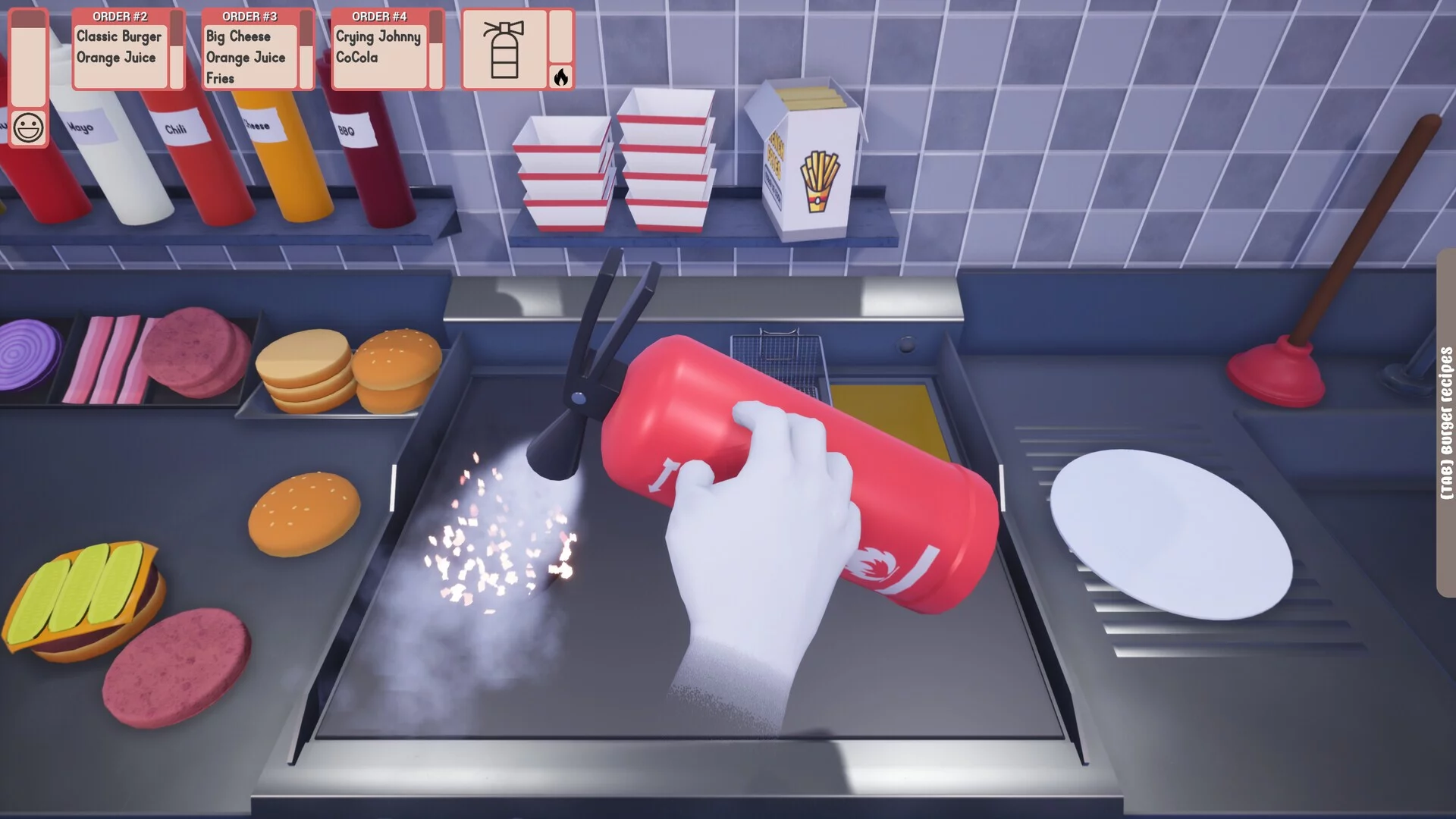 Изображение игры: Burger Cooking Simulator