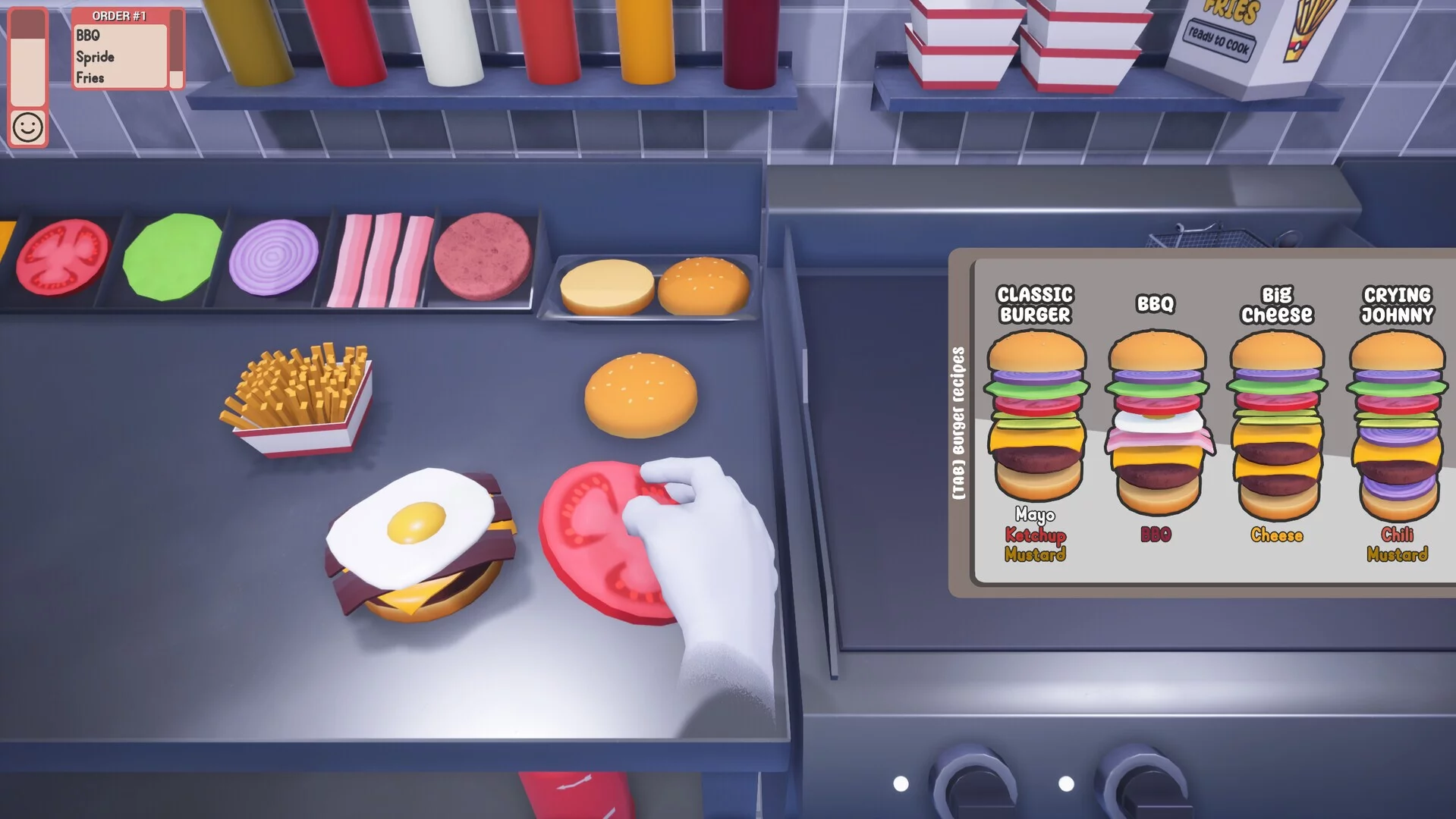 Изображение игры: Burger Cooking Simulator