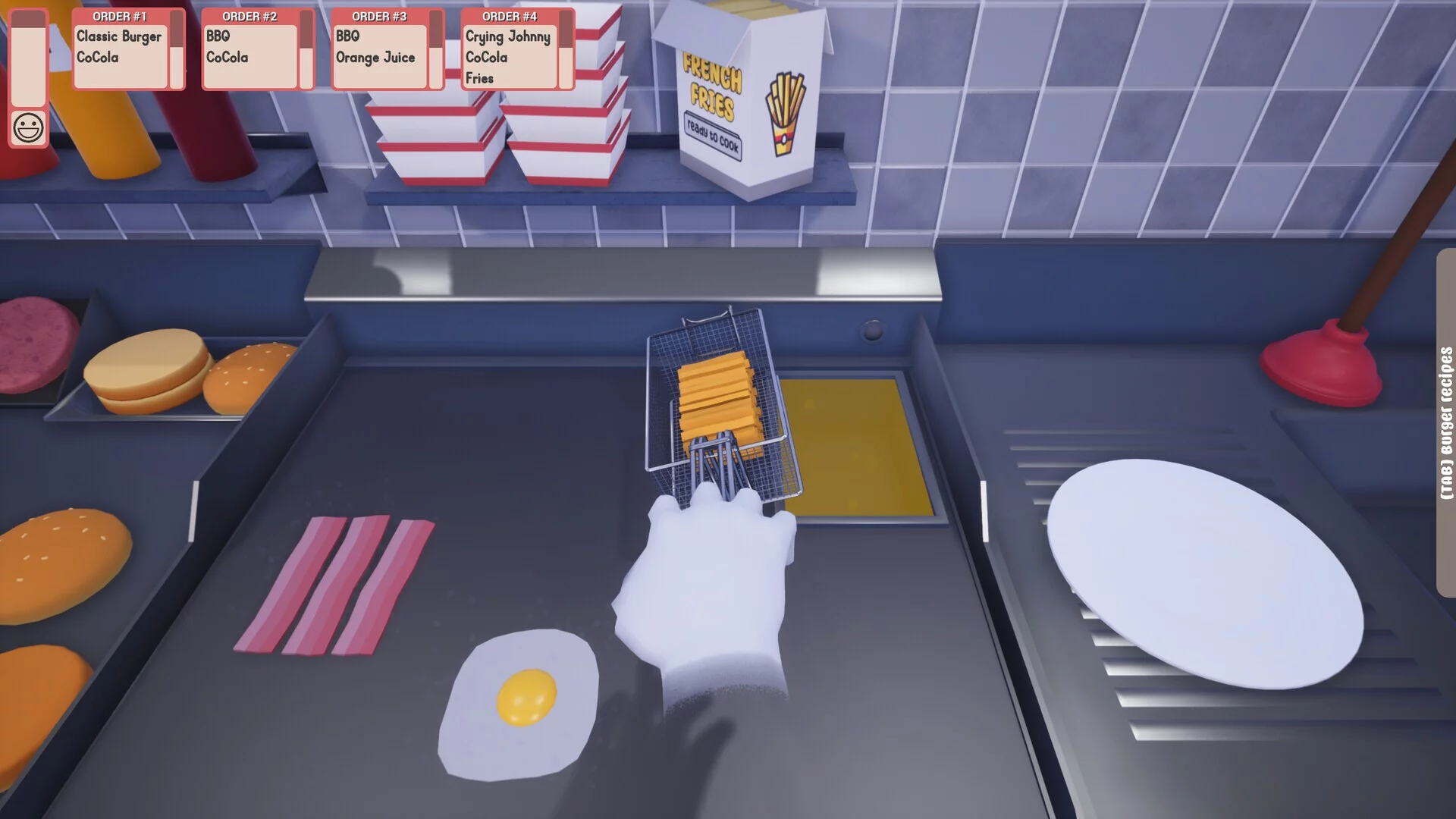 Изображение игры: Burger Cooking Simulator