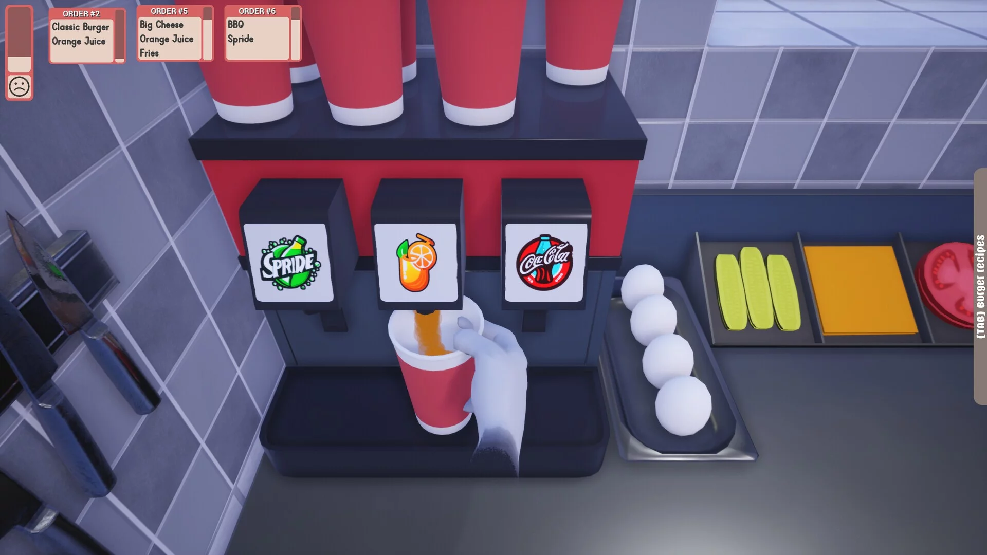 Изображение игры: Burger Cooking Simulator