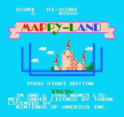 Изображение игры: MAPPY-LAND