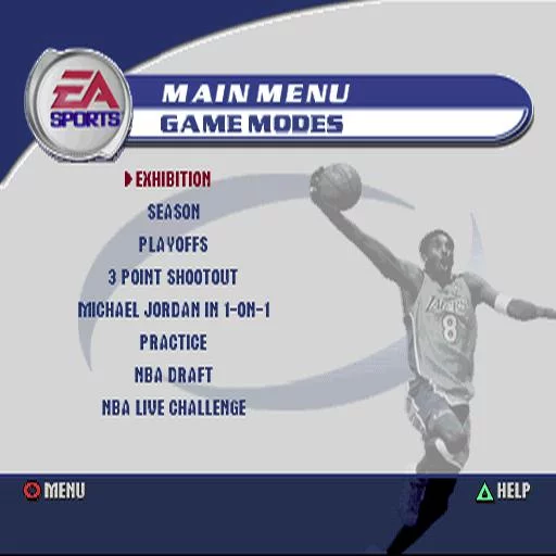 Изображение игры: NBA Live 2002