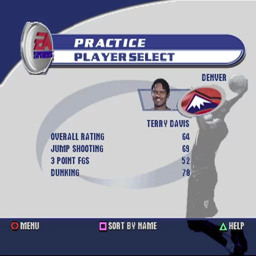 Изображение игры: NBA Live 2002