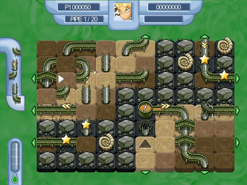 Изображение игры: Pipe Mania
