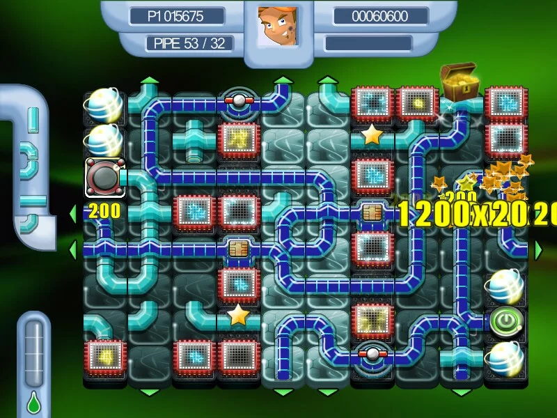 Изображение игры: Pipe Mania
