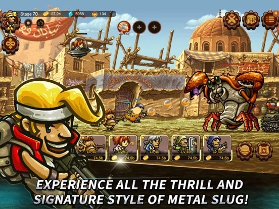 Изображение игры: Metal Slug Infinity: Idle Game