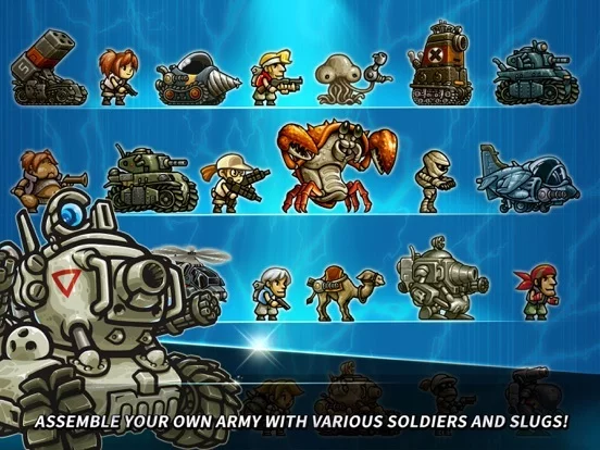 Изображение игры: Metal Slug Infinity: Idle Game