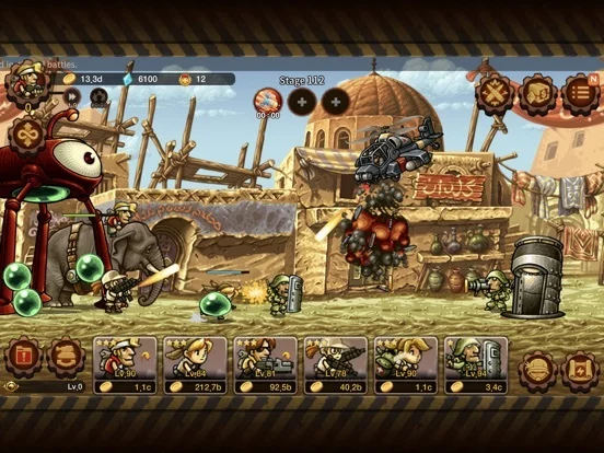 Изображение игры: Metal Slug Infinity: Idle Game