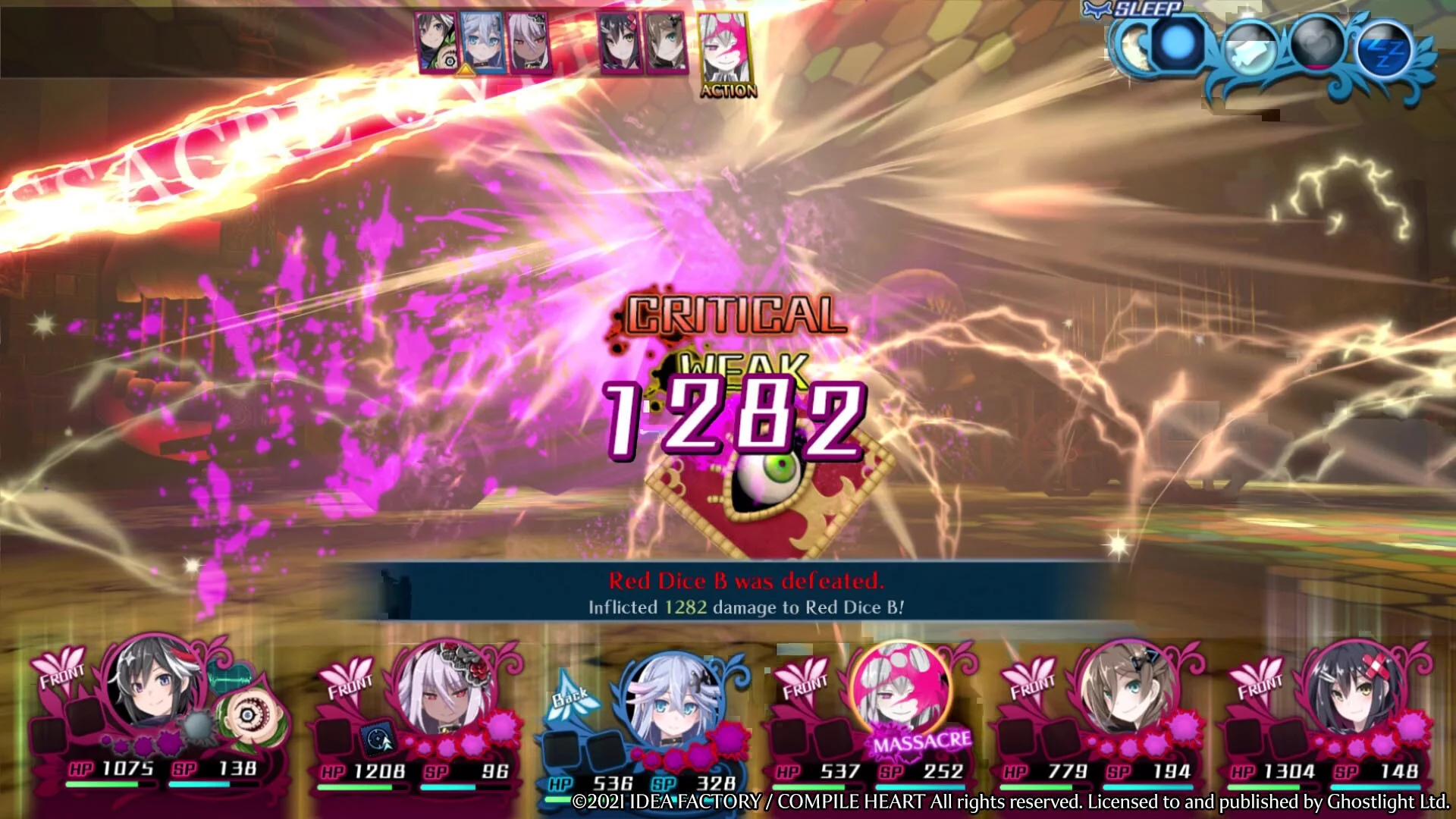 Изображение игры: Mary Skelter 2