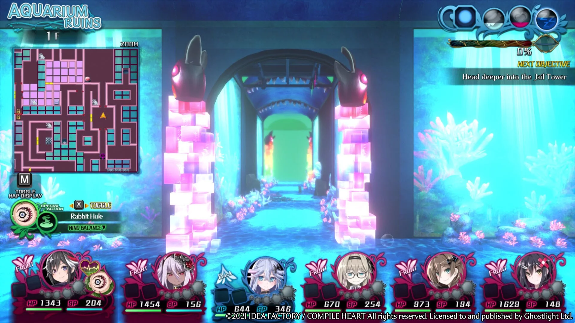 Изображение игры: Mary Skelter 2