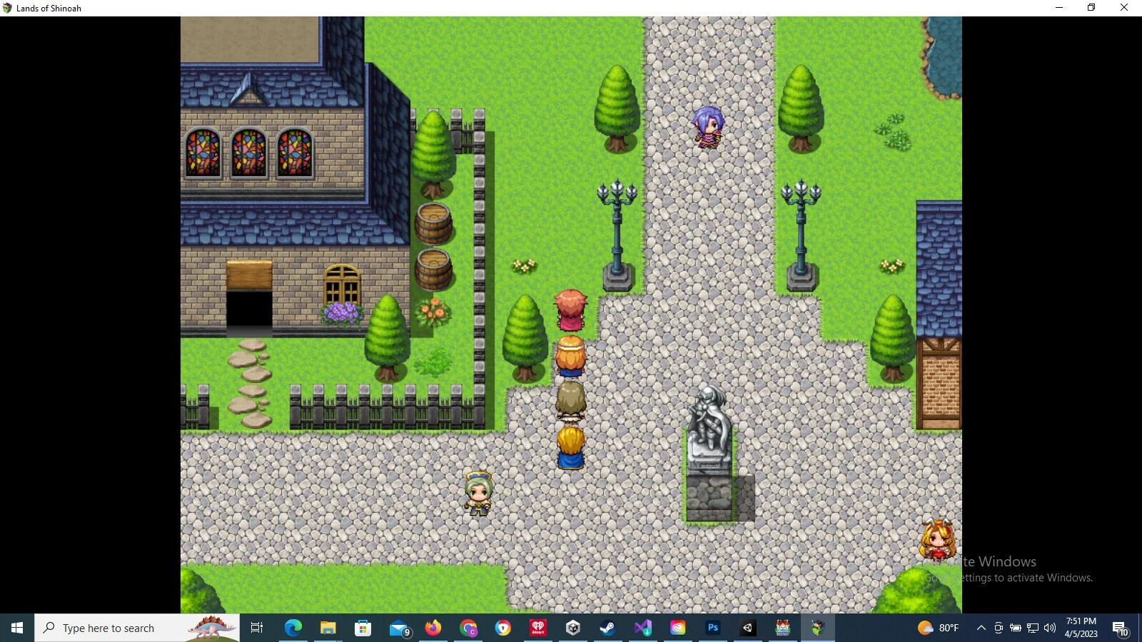 Изображение игры: Lands of Shinoah