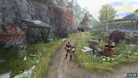 Изображение игры: Monster Hunter Freedom 2