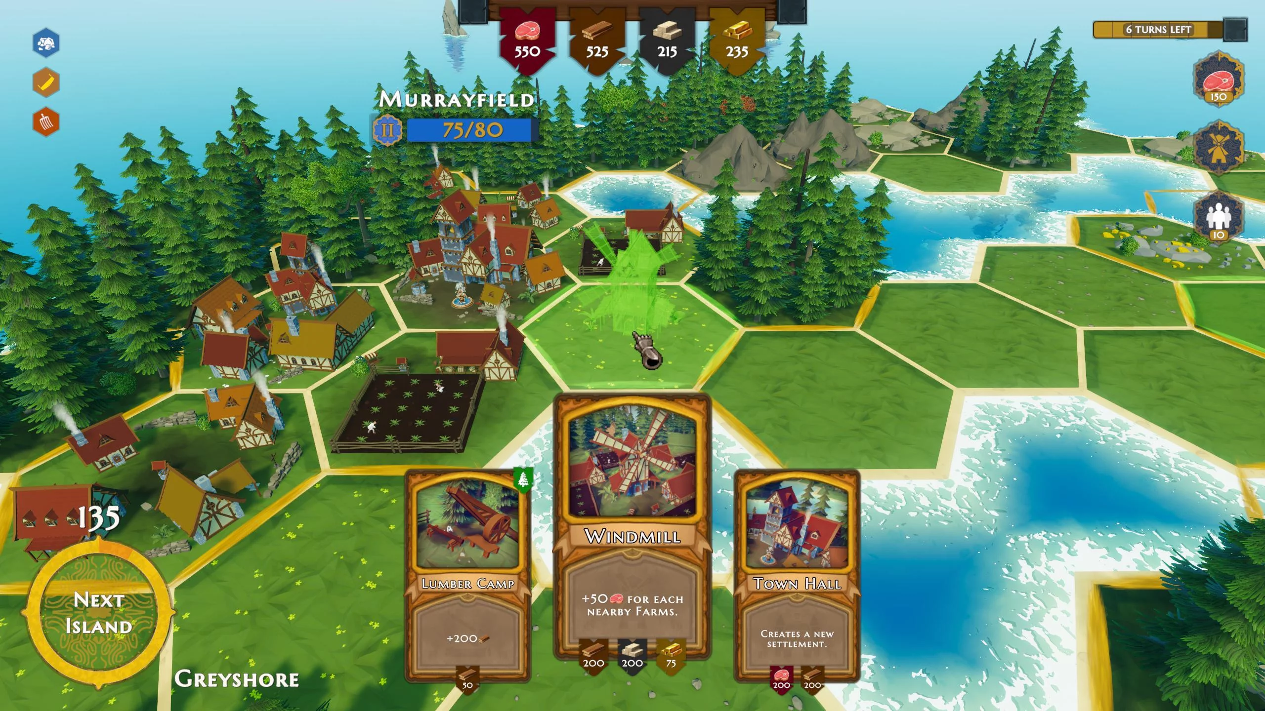 Изображение игры: HexLands