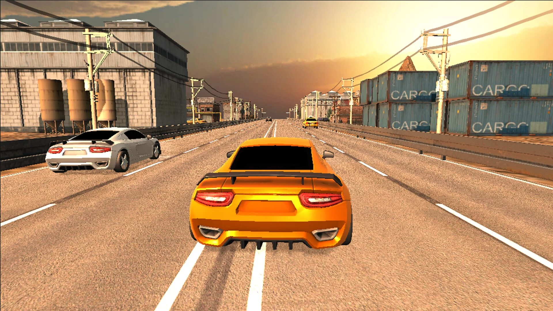 Изображение игры: Traffic Racer Highway Online