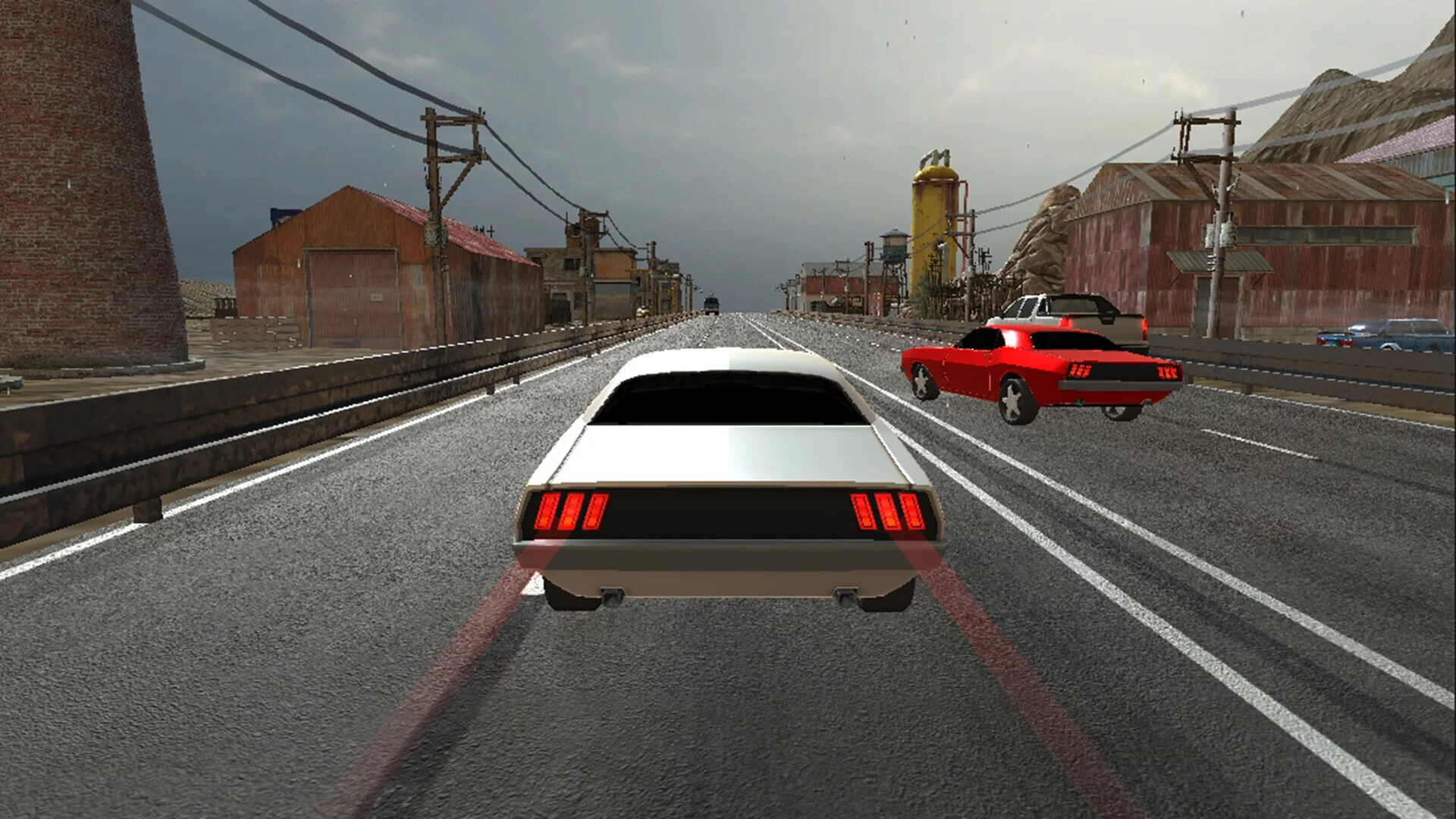 Изображение игры: Traffic Racer Highway Online
