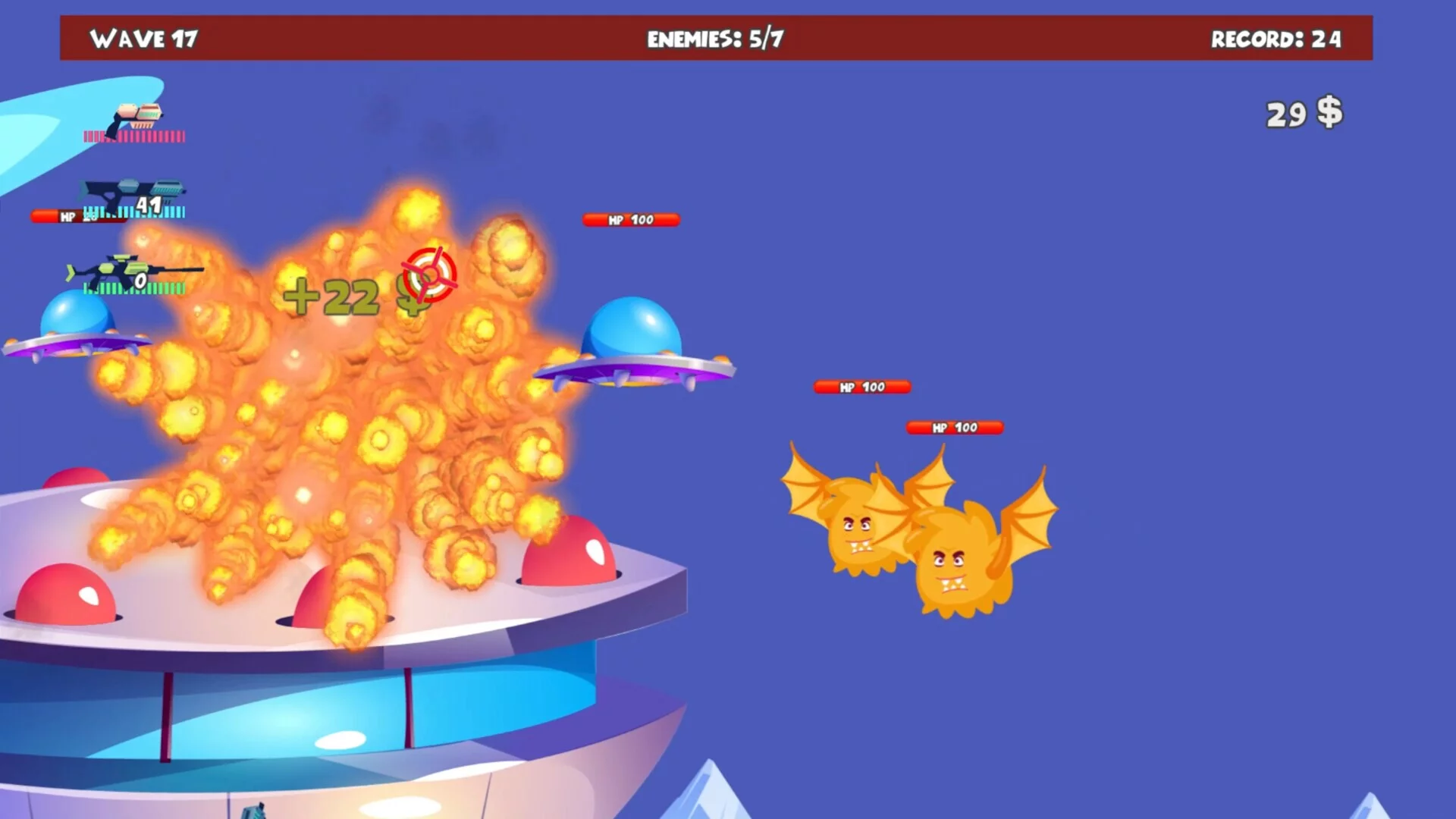 Изображение игры: Alien Protection