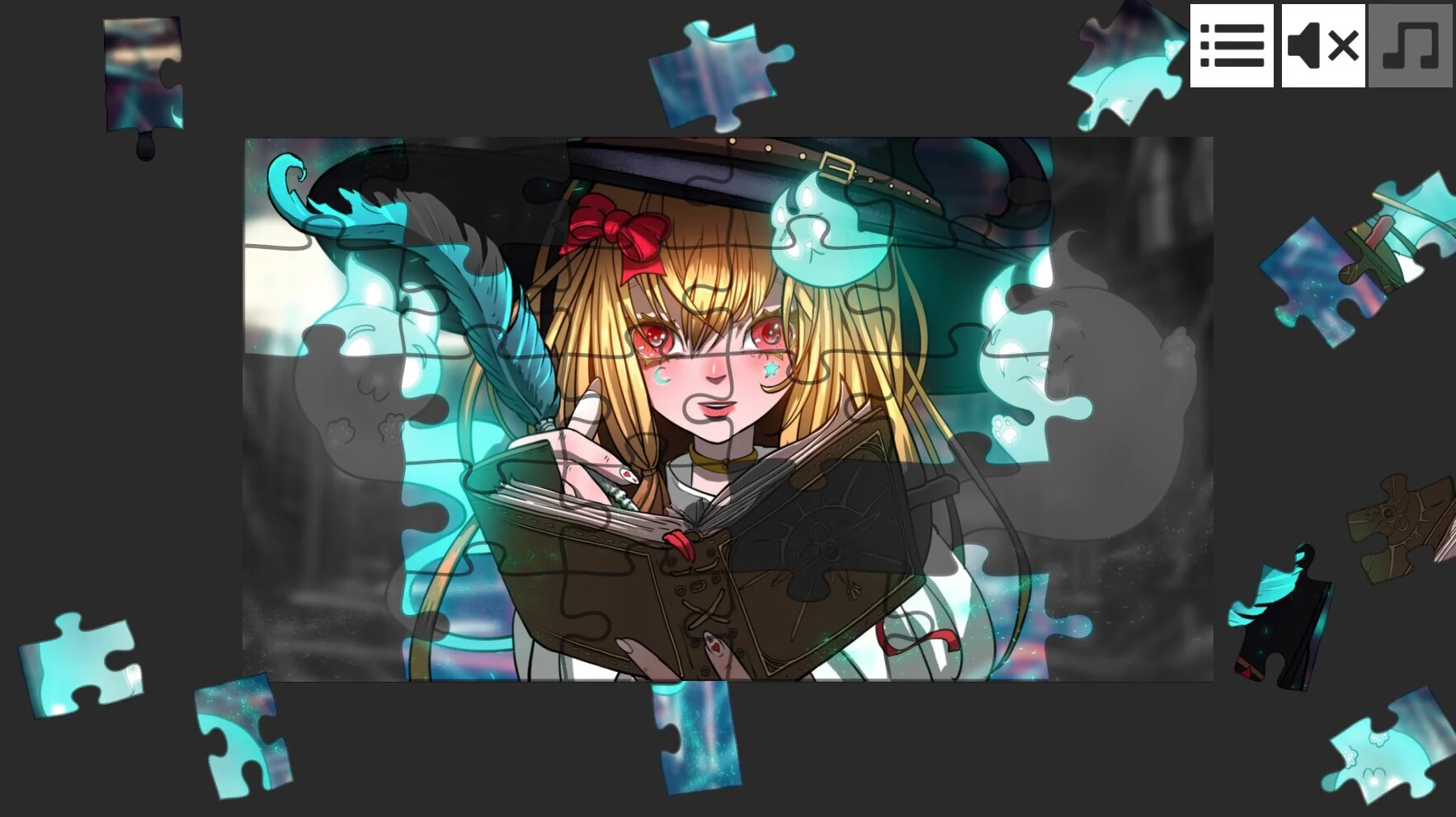 Изображение игры: Jigsaw Puzzle - Anime Girls