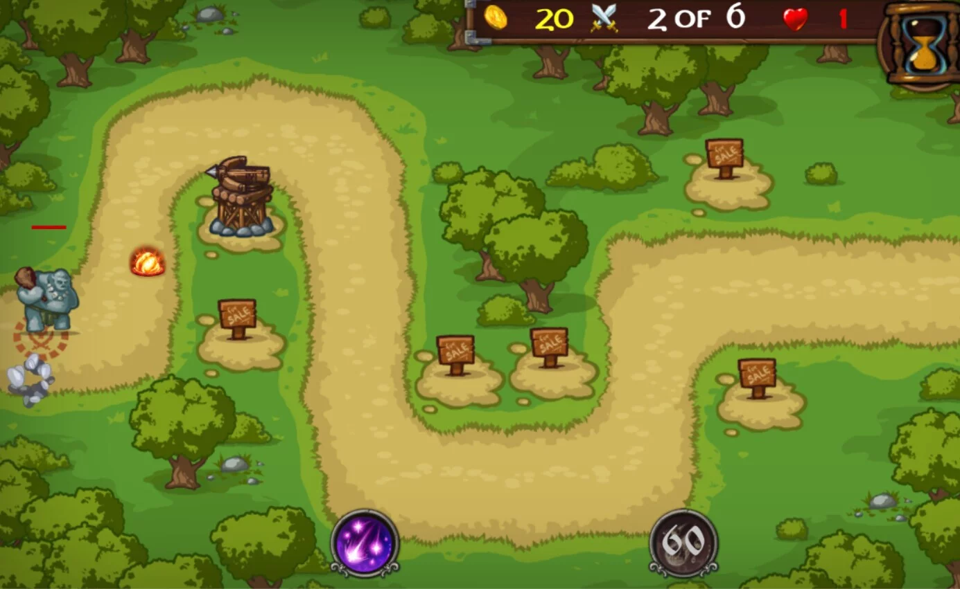 Изображение игры: Tower Defense 2D