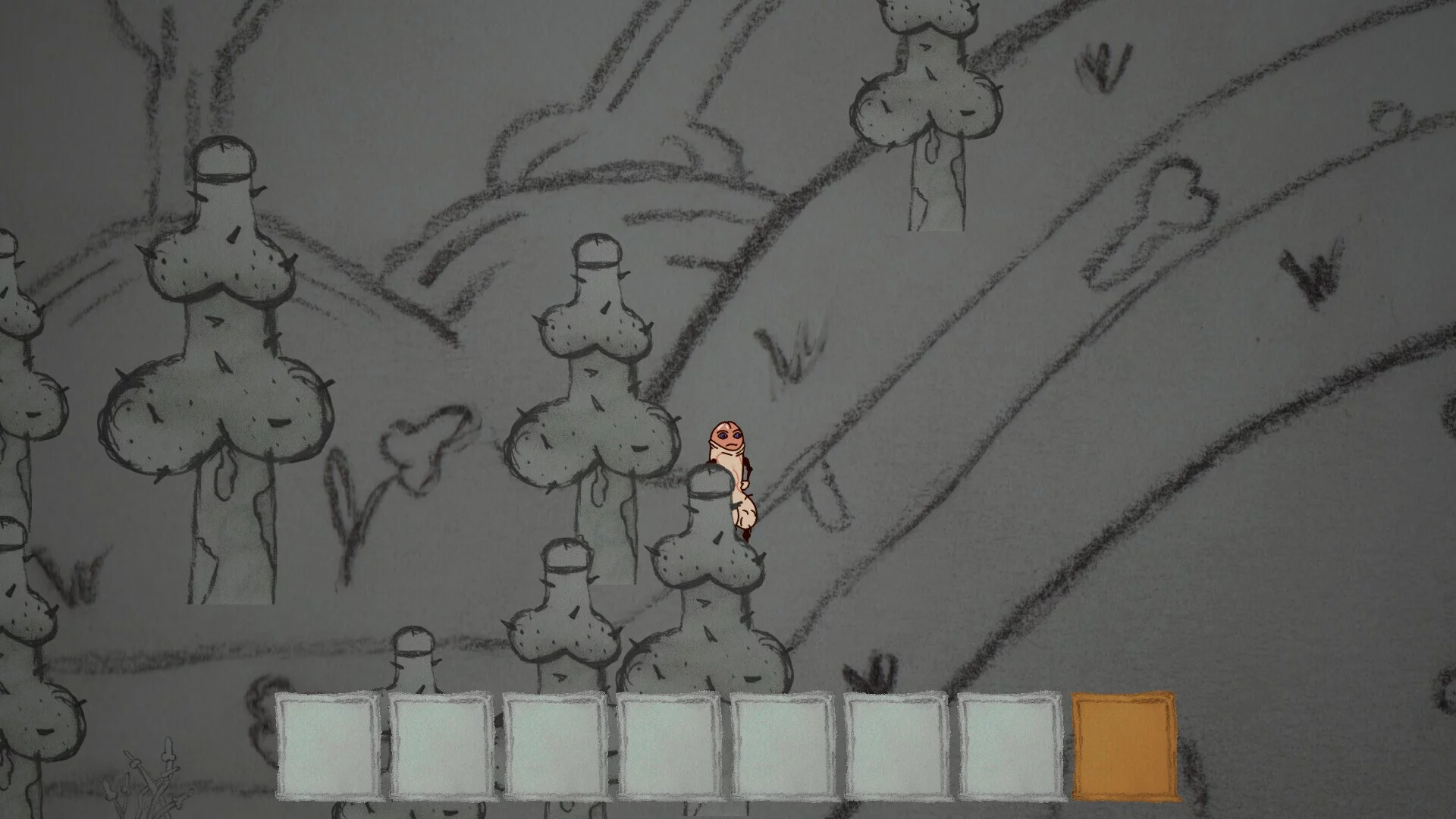 Изображение игры: Dickland: Horror Quest