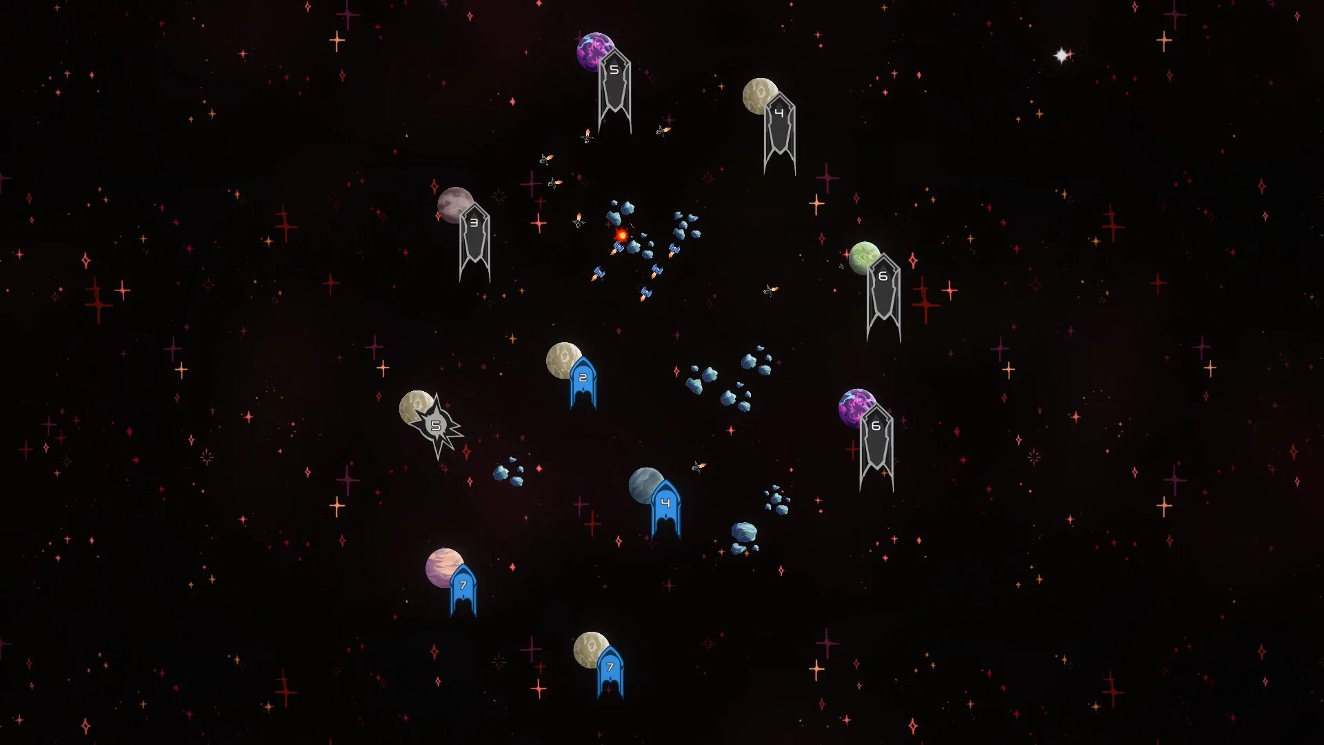 Изображение игры: Battle For Cosmos