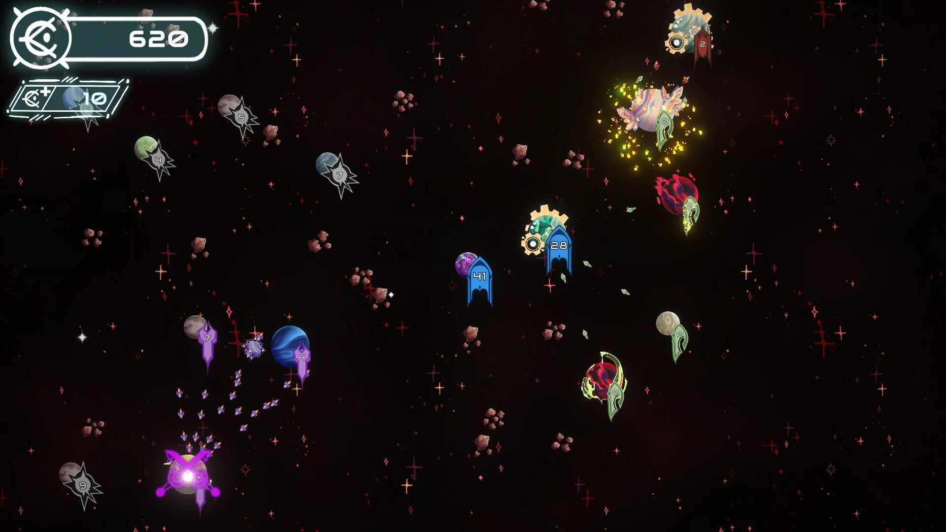 Изображение игры: Battle For Cosmos