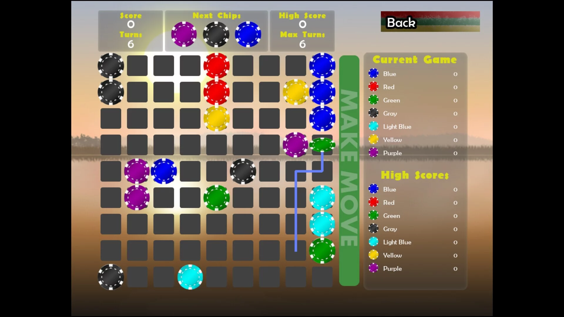 Изображение игры: Colorlines